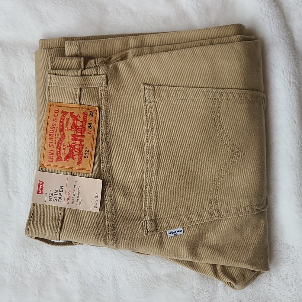 Brand-new Levi's 512 Slim Taper 34x32
